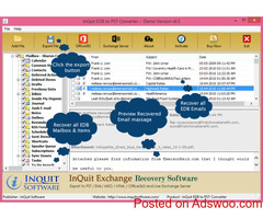EDB to PST Converter Software