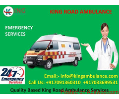 Best option to shift by King Ambulance service in Boring Road