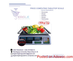 What is the price of a weighing scale in Kampala ?