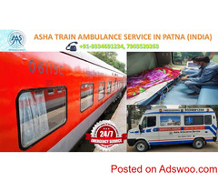 Transfer covid-19 patient safely by Train Ambulance Service |ASHA