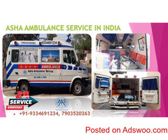 Get an Inferior Cost for Covid Patient Transportation in Air Ambulance Service in Patna | Asha