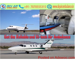 Pick Air Ambulance in Varanasi with Entire Modern Medical Tool