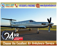 Select the Matchless Air Ambulance from Guwahati