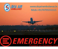 Pick Air Ambulance from Bhubaneswar with Experienced Medical Staff