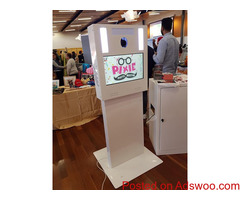 Slay Your Party Fun Adding Mirror Photo Booth And Flower Wall