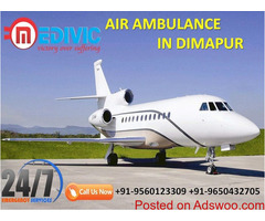 Select Extraordinary Exigency Care Air Ambulance from Dimapur by Medivic