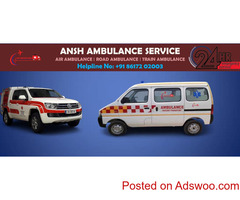 Hire your Ambulance Service from Patna at a flat Rate | ANSH