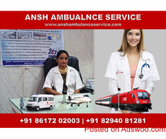 Get Instant Train Ambulance Services in Patna with All ICU Facility | ANSH