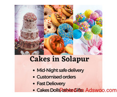 Online cake delivery to Solapur