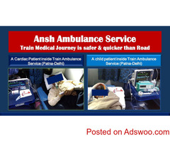 Get Safest Layer of ICU Care in Train Ambulance Services in Patna at Reasonable Rate