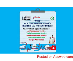 Excellence in Patients’ Care by Train Ambulance Service from Patna | ANSH