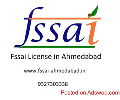 Authorized Consultant for Fssai License in Ahmedabad