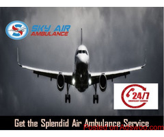 Pick Air Ambulance in Chennai with full Medical Setup
