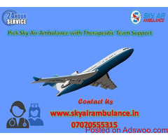 Choose CCU Based Air Ambulance Service in Jaipur with Physician