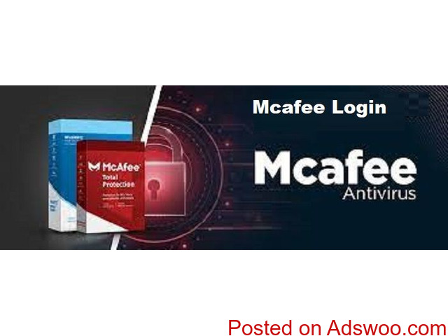 Mcafee login - 1/1