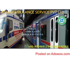 Quick highest sanitation Train Ambulance Service with savings price |ASHA