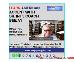 Professional Advanced American Accent Online Class with Sr.Coach Beejay