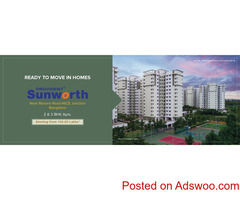 Sunworth|Flats for Sale on Mysore Road-Nice Junction|Ready to Move Flats