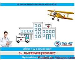 Take Premium Version ICU Setup Air Ambulance Service in Rajkot