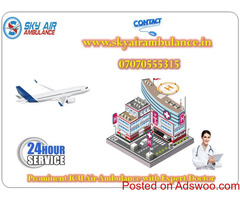 Select Sky Air Ambulance Service in Mysore with Unique Medical Support