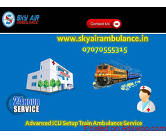 Utilize Sky Train Ambulance Service in Guwahati