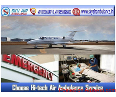 Choose Trustful Emergency Air Ambulance in Kolkata