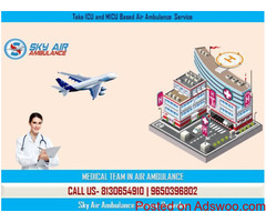 Get Emergency Air Ambulance Service in Raipur