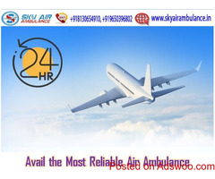 Hire Air Ambulance in Varanasi with Commercial Stretcher