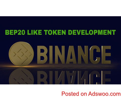 Crypto platform with the Binance Smart Chain BEP20 like Token Development Service