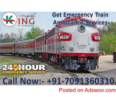 Get Quick and Fast Train Ambulance Services in Patna with ICU Setup by King