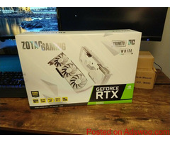 ZOTAC GeForce RTX 3080 Trinity OC White Edition 10GB GDDR6X Graphics Card