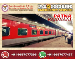 Use Panchmukhi Train Ambulance Services in Patna in the Shortest Possible Time