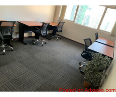 15sqm Office for Lease Makati 5-6 Seating-Capacity