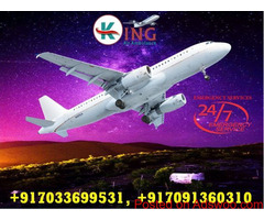 Hire Superb Air Ambulance Service in Delhi with MBS Doctor Facility