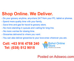 Online Delivery Grocery in Bohol