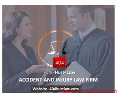 Accident and injury law firm | 404 Hurt Law