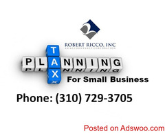 Tax Planning For Small Business - (310) 729-3705