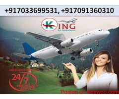 Hire Creditable Air Ambulance in Delhi with ICU Setup by King
