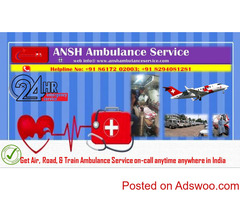 Best Option & Low Expenses to hire Ambulance in Patna with ANSH