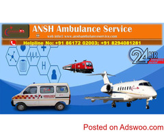 Transfer a Patient in Quick Time by Air Ambulance Service in Patna | ANSH