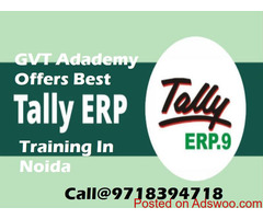 Best Tally ERP9 Training institute in Noida-GVT Academy