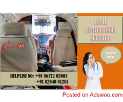 Choose Safety with Saving Cost - Air Ambulance in Patna with ANSH Aeromed Team
