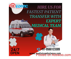 Safest Patient Relocation Ambulance Service from Kankarbagh, Patna by Medivic Ambulance