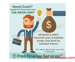 Instant Personal Loan Provider in Delhi NCR With Fast Approval New Delhi