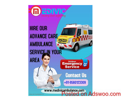 Book Medivic Ambulance Service in Kalighat, Kolkata for Best Service