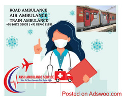 Choose Experienced & Extensive Train Ambulance Service Patna-Vellore