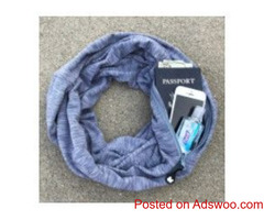 A New Scarf That Keeps Your Stuff Close To Your Heart
