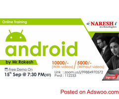 Attend Free Online Demo On Android in Hyderabad