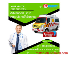 Hire Medivic Ambulance Service from Darbhanga, Bihar at the Minimum Fare