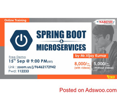 Attend Free Online Demo On SPRING BOOT & MICROSERVICES